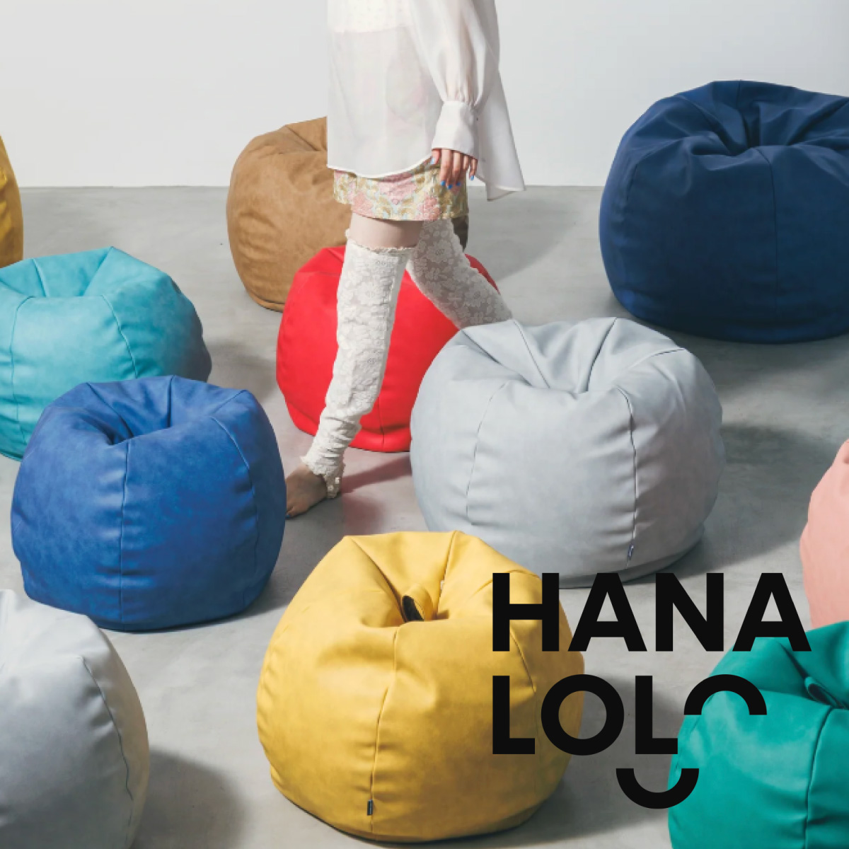 レザービーズクッション ｜ hanalolo 360L | Hym.（ハイム）