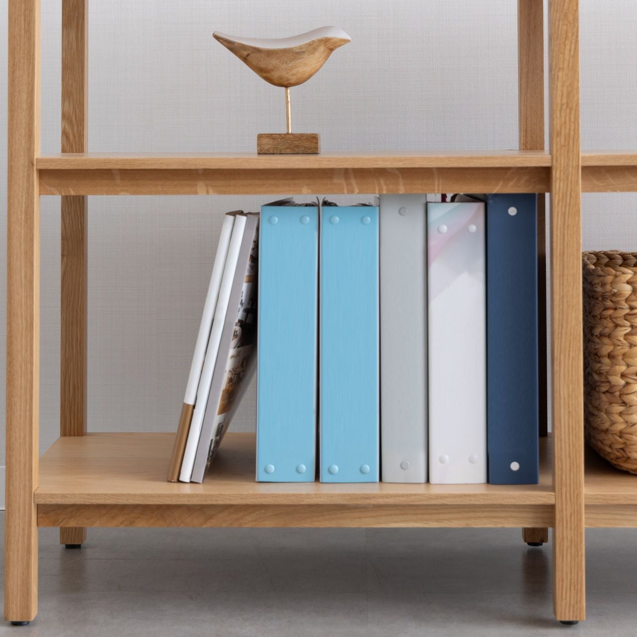 フクれいみシェルフ nora. MERCK SHELF / ノラ メルク シェルフ 幅120cm - インテリア