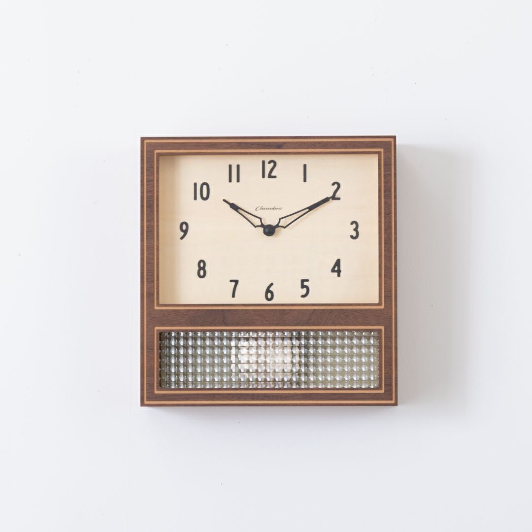 壁掛け時計 ｜ COURT PENDULUM CLOCK ウォルナット | Hym.（ハイム）