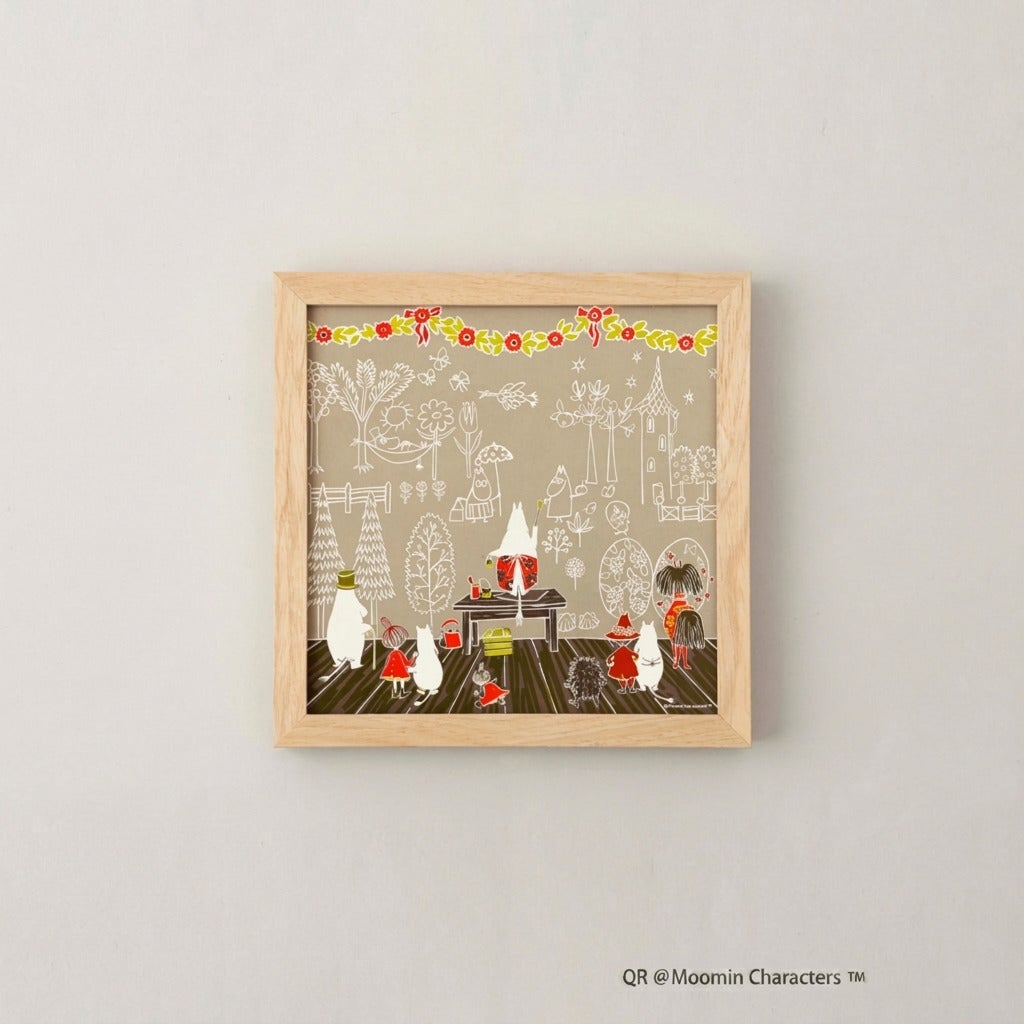 アート ｜ MOOMIN MAMANOKABEGAMI（ママの壁紙）greige フレームセット